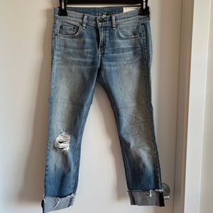Rag & Bone distressed Dre Jeans